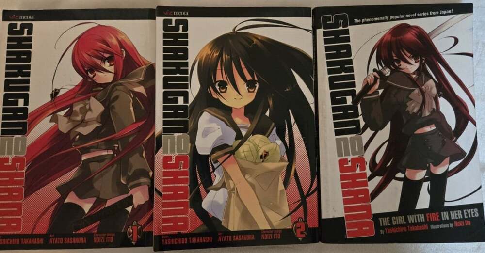Shakugan no Shana: The Girl With Fire in Her Eyes, saving the world, Lot of 3